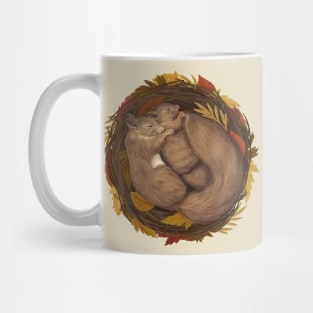 Sleeping Squirrels Mug